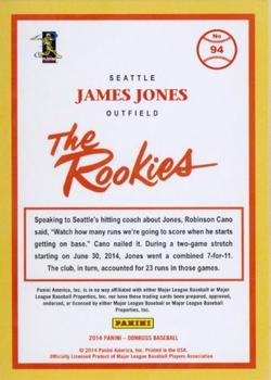 2014 Donruss The Rookies #94 James Jones Back