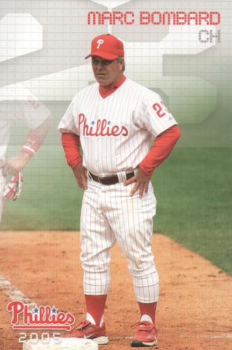 2005 Philadelphia Phillies Photo Cards #NNO Marc Bombard Front