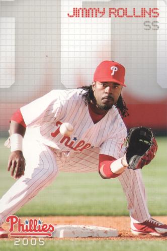 2005 Philadelphia Phillies Photo Cards #NNO Jimmy Rollins Front