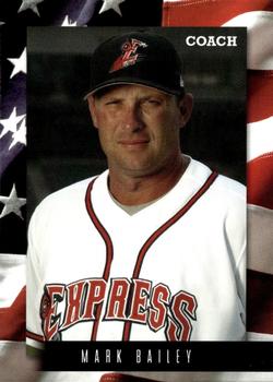 2002 Round Rock Express #NNO Mark Bailey Front