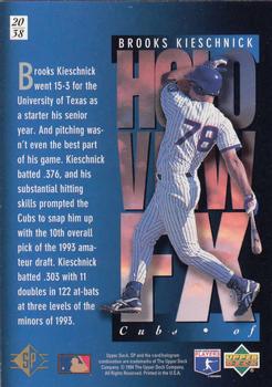 1994 SP - Holoview FX #20 Brooks Kieschnick Back