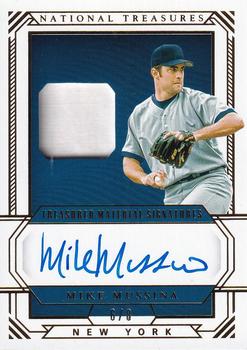 2022 Panini National Treasures - Supplied Cards #TMS-MI Mike Mussina Front