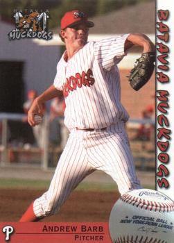 2005 Batavia Muckdogs #NNO Andrew Barb Front