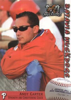 2005 Batavia Muckdogs #NNO Andy Carter Front