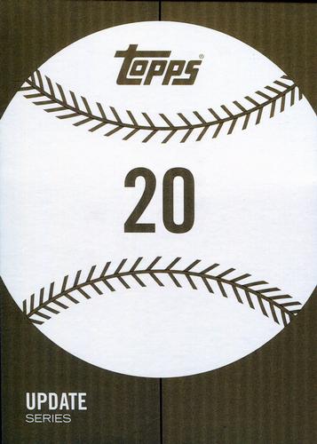 2015 Topps MLB Collection '52 Tribute Update Series 5x7 - Gold 5x7 #20 Evan Longoria Back