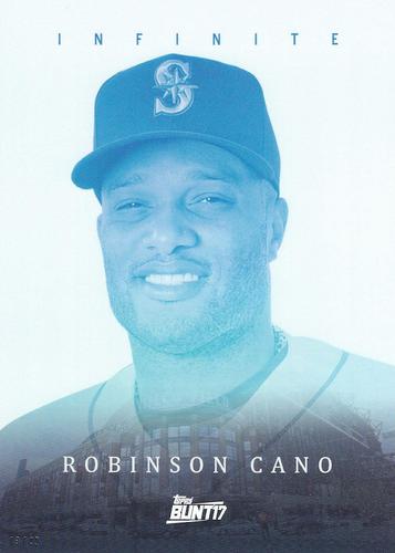 2017 Topps Bunt Infinite 5x7 #I-RC Robinson Cano Front