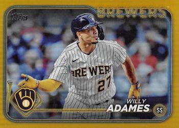 2024 Topps - Gold Foil #33 Willy Adames Front