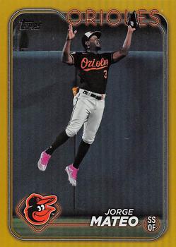 2024 Topps - Gold Foil #42 Jorge Mateo Front