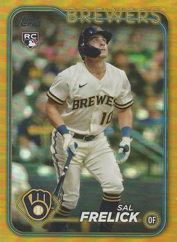 2024 Topps - Gold Foil #76 Sal Frelick Front