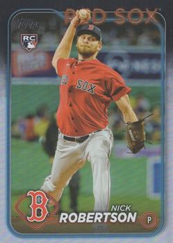 2024 Topps - Rainbow Foil #13 Nick Robertson Front