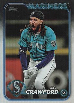 2024 Topps - Rainbow Foil #49 J.P. Crawford Front