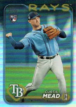 2024 Topps - Rainbow Foil #82 Curtis Mead Front