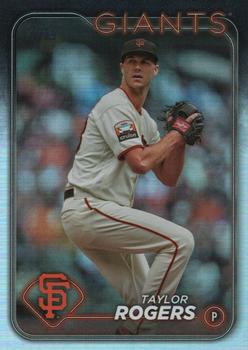 2024 Topps - Rainbow Foil #176 Taylor Rogers Front