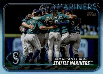 2024 Topps - Rainbow Foil #241 Seattle Mariners Front