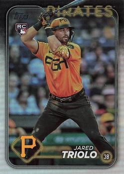 2024 Topps - Rainbow Foil #281 Jared Triolo Front