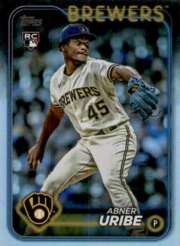 2024 Topps - Rainbow Foil #310 Abner Uribe Front