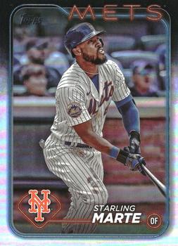2024 Topps - Rainbow Foil #317 Starling Marte Front