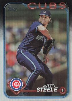 2024 Topps - Rainbow Foil #318 Justin Steele Front