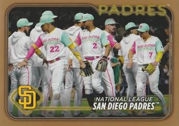 2024 Topps - Gold #2 San Diego Padres Front