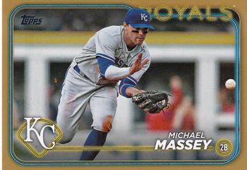2024 Topps - Gold #14 Michael Massey Front