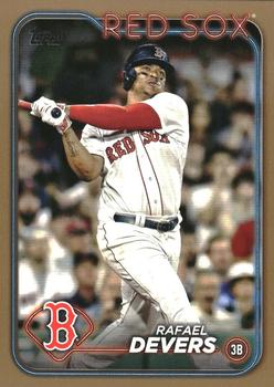 2024 Topps - Gold #22 Rafael Devers Front