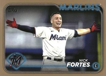 2024 Topps - Gold #81 Nick Fortes Front