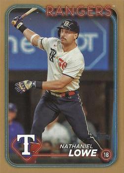 2024 Topps - Gold #174 Nathaniel Lowe Front
