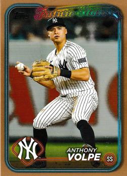 2024 Topps - Gold #180 Anthony Volpe Front