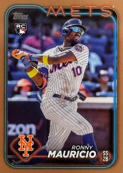 2024 Topps - Gold #224 Ronny Mauricio Front