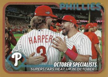 2024 Topps - Gold #275 October Specialists: Superstars Heat Up in October Front