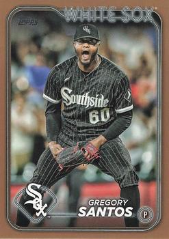 2024 Topps - Gold #276 Gregory Santos Front