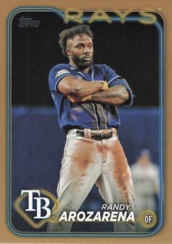 2024 Topps - Gold #284 Randy Arozarena Front
