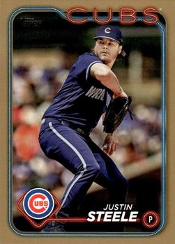 2024 Topps - Gold #318 Justin Steele Front
