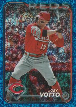 2024 Topps - Blue Holofoil #19 Joey Votto Front