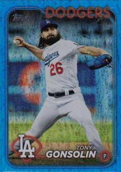 2024 Topps - Blue Holofoil #87 Tony Gonsolin Front