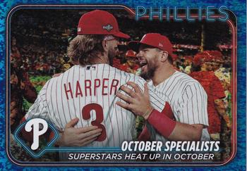2024 Topps - Blue Holofoil #275 October Specialists: Superstars Heat Up in October Front