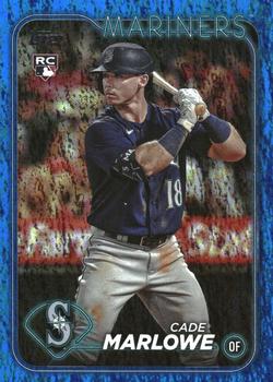 2024 Topps - Blue Holofoil #286 Cade Marlowe Front
