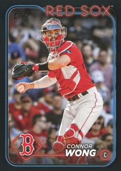 2024 Topps - Black #104 Connor Wong Front