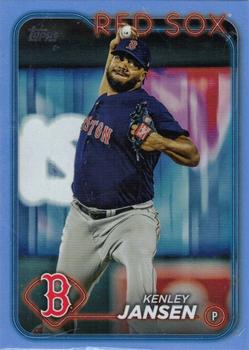 2024 Topps - Father's Day Powder Blue #267 Kenley Jansen Front