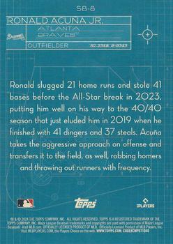 2024 Topps - Superstar Blueprint #SB-8 Ronald Acuña Jr. Back