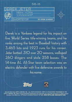 2024 Topps - Superstar Blueprint #SB-18 Derek Jeter Back