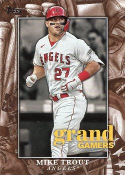 2024 Topps - Grand Gamers #GOG-20 Mike Trout Front