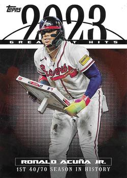 2024 Topps - 2023 Greatest Hits #23GH-5 Ronald Acuña Jr. Front