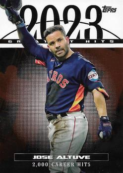 2024 Topps - 2023 Greatest Hits #23GH-19 Jose Altuve Front