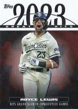 2024 Topps - 2023 Greatest Hits #23GH-23 Royce Lewis Front