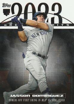 2024 Topps - 2023 Greatest Hits #23GH-26 Jasson Domínguez Front