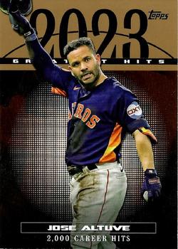2024 Topps - 2023 Greatest Hits Gold #23GH-19 Jose Altuve Front