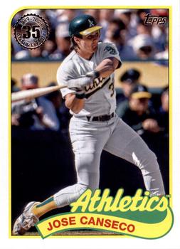 2024 Topps - 1989 Topps Baseball 35th Anniversary #89B-3 Jose Canseco Front