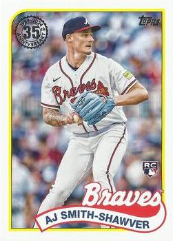 2024 Topps - 1989 Topps Baseball 35th Anniversary #89B-46 AJ Smith-Shawver Front