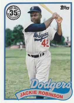 2024 Topps - 1989 Topps Baseball 35th Anniversary #89B-54 Jackie Robinson Front